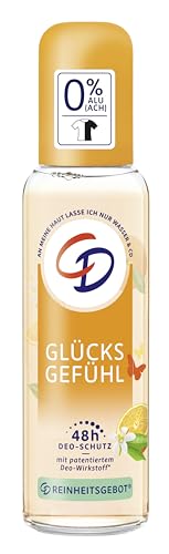 CD DEO ZERSTAEUBER GLUECK | 75 ml | Deodorant ohne Aluminiumsalze | langanhaltender Schutz für 24 h