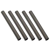 OFFIGAM 5個 遮光性と耐久性に優れた金属製ネイルブラシキャップ マニキュアペン保護 内径対応で爪先アートを守り長持ちさせる ペンキャッ