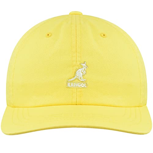 Image of Kangol Washed Baseball Hat - Papaya Milk / 1SFM Baseball & Sport Caps
