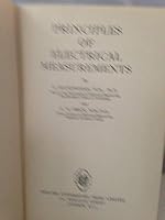 Principles of Electrical Measurements B0007EVXOG Book Cover