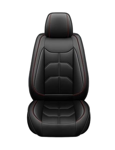 Coussin siège voiture antidérapant housse de protection 5 places noir