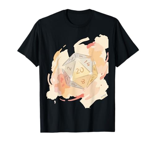 Destino crítico - Minimalista Acuarela D20 Camiseta