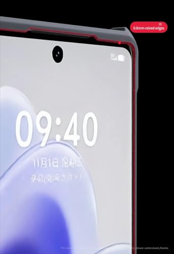 Image of SPAZY CASE Vivo iQOO 12 Back Cover | Transparent Crystal Clear Hard PC Back Case with TPU Bumper, Drop Protection Case Cover for Vivo iQOO 12