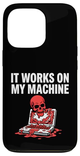 Programmer Coder It Works On My Machine �X�}�z�P�[�X iPhone 13 Pro �p