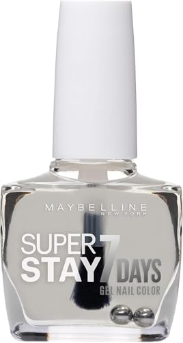 Maybelline New York - Base per smalto - Super Stay 7 Days - Protegge e rinforza, trasparente - 10 ml