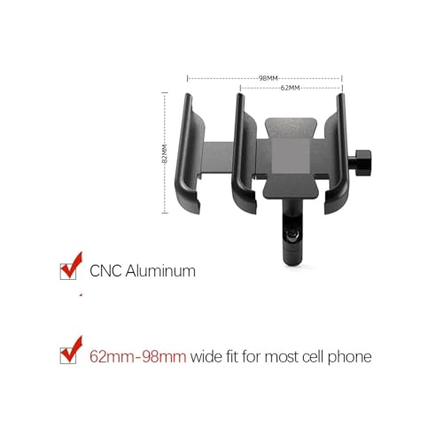 Support téléphone MT03 rotatif pour éviter les vibrations sur guidon - 4
