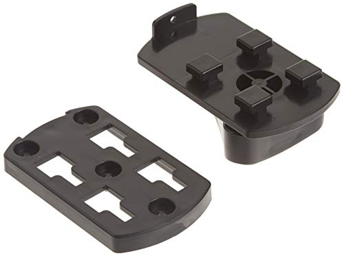 Monoprice Low Profile 22 Lb. Capacity Speaker Wall Mount Brackets (Pair) Black #TOP2