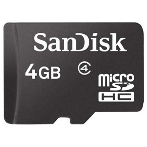Amazon.co.jp: SanDisk 4GB Micro SD Card : Computers