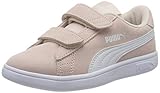  PUMA Unisex Kinder Smash v2 SD V PS Sneaker, Rosewater White, 34 EU
