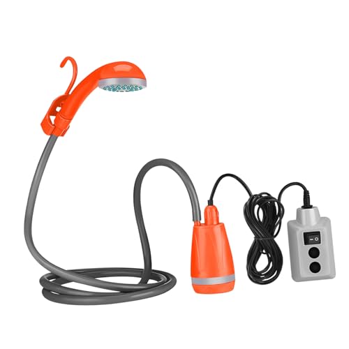 Pompe de camping portable rechargeable puissante pour randonnée et voyage extérieur