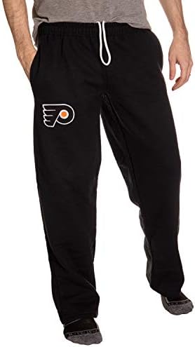 Calhoun NHL Men's Official Team Sweatpants (Large, Philadelphia Flyers)