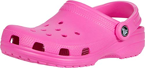 Image of Crocs Unisex Kids' Classic Clog, electric Pink, 3 Medium US Little