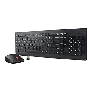 Lenovo 4X30M39496 Essential Wireless Keyboard and Mouse Combo – Black