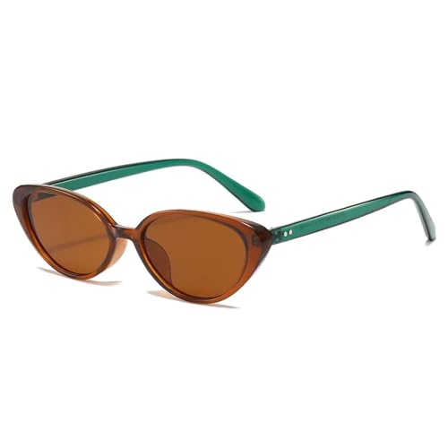 Lunettes de soleil rétro pour un look festival d'été et protection totale UV400 Jelly Tea