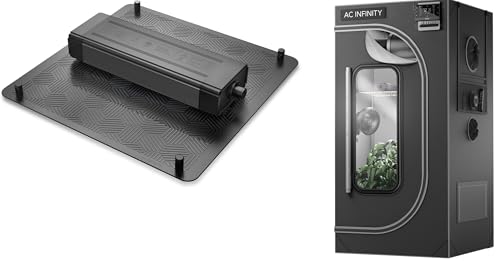 AC Infinity 2x2 Grow Tent & LED Light Bundle – CLOUDLAB 422 Tent with IONBOARD S22 Full Spectrum Samsung LM301H Grow Light for Indoor Plants, Seedlings, Hydroponics, and Greenhouse Growing