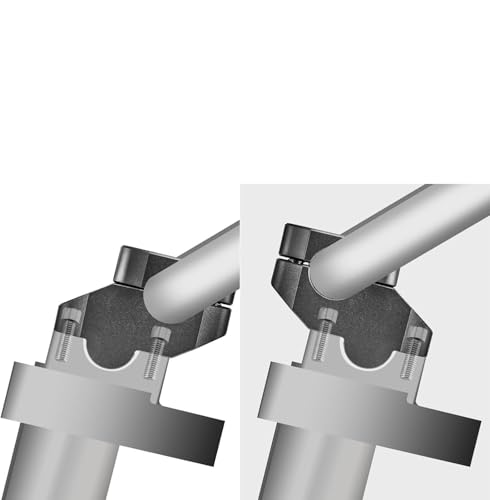 Riser elevadores de manillar para motocicleta de 22mm y extensión compensada CB500F 5