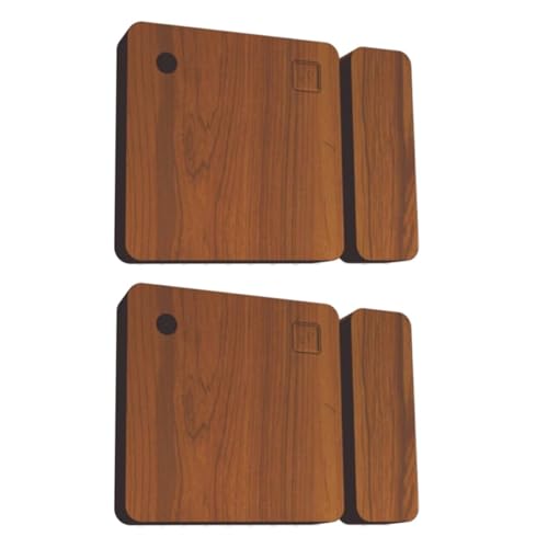 Shelly BLU Door/Window 2er Pack, braun, Tür-/Fenstersensor, Bluetooth, Öffnen/Schließen von Türen/Fenstern, Misst Neigungswinkel und Helligkeit, Batterielebensdauer bis zu 5 Jahren