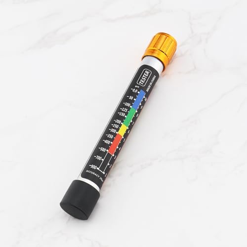 Car Paint Tester Device with Magnetic Tip Scale for Car and Motorbike Paint Coating Test Tool Paint Thickness Gauge Micron-Level Colour Scale Meter