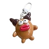Porte-clés géant en forme de bouche. Cet accessoire étrange dispose d'un design hilarant surdimensionné avec une bouche amusante et béante, attirant instantanément l'attention et faisant rire dans la vie quotidienne