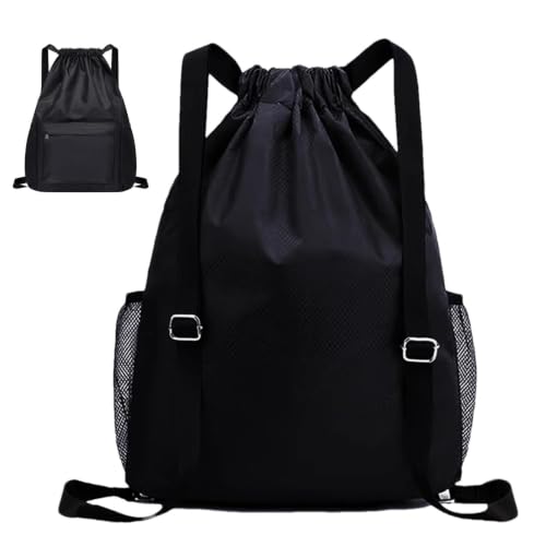 Mochila impermeable multiusos ligera con cordón ajustable