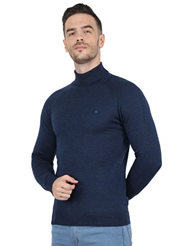 Image of Monte Carlo Men Wool High Neck Pullover Sweater