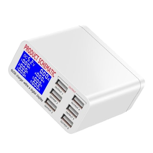 Chargeur USB multiports HEMOTON avec station de charge simultanée pour bureau