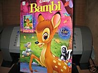 Paperback Disney Bambi Coloring Book & Bonus Poster Book
