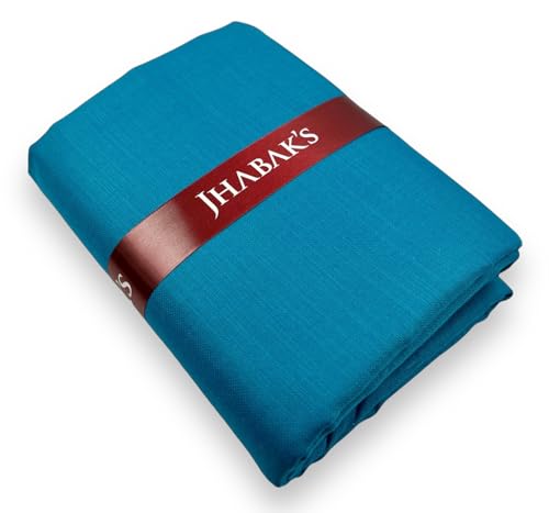 Image of JHABAK'S Unstitched 100% Pure Cotton Fabric for Men - 1.60 Meter / 2.10 Meter Piece