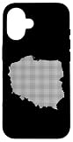 Polonia Mappa Polacca Custodia per iPhone 16