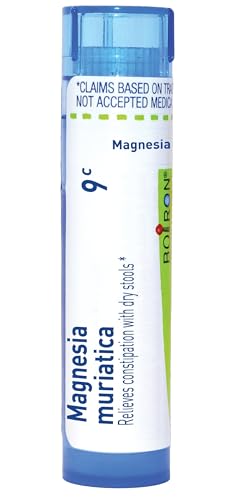 Boiron Magnesia Muriatica 9C for Constipation with Dry Stools - 80 Pellets