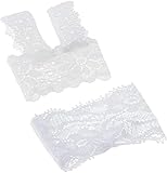 Yikko 1/6 Scale Female Lace Underwear Set Cloth for 12' Action Figure Toys Doll Clothes Accessories (A White)