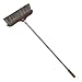 SOLUSTRE Bristles Wooden dust Brush Long Handle China Soft Bristle Cleaning Brush Floor Scraper Long Handle Heavy Duty Household Steel Pole Natural Broom Broom tub