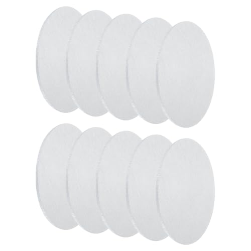 uxcell 10Pcs Aluminum Disc, 2"(50mm) Diameter 0.06"(1.5mm) Thickness Round Aluminum Sheets 1060 Aluminum Circle Plates for Metal Stamping