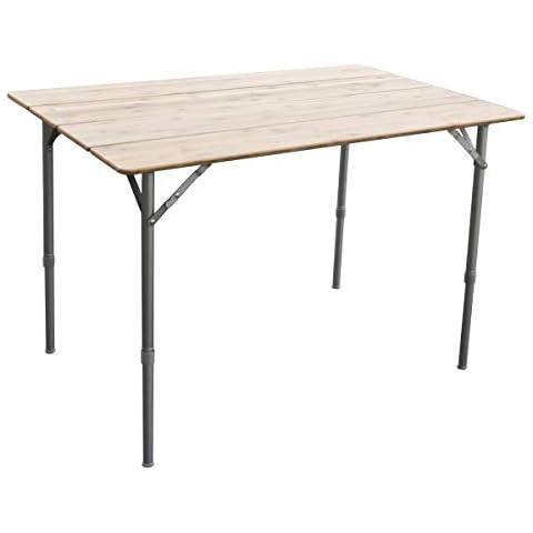Buffalo Tools FFBAT40 Folding Bamboo Adj Table Cover