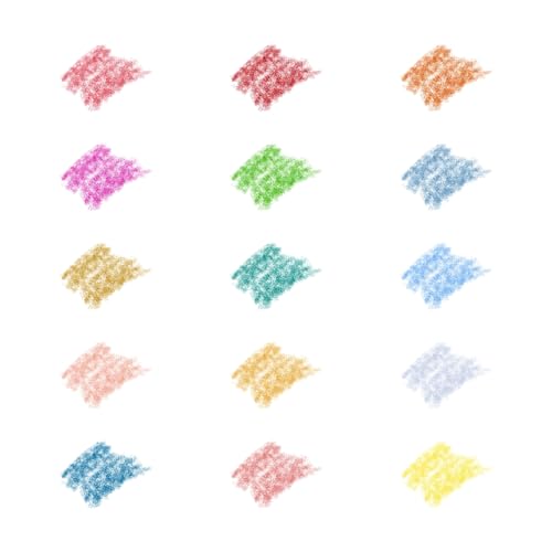 Image of Azafran Organics - 15 Non-Toxic Plant-Based Pencil Crayons (15 COLOURS) - New Pack, For Pre School Kids, Hypoallergenic, No Mineral Oils Or Harmful Chemicals, Multi-coloured