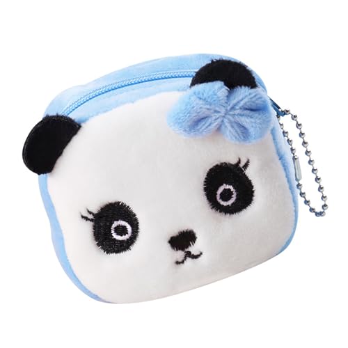 Wallet Purse Cute Cartoon Look Portable Plush Mini Change Purse for Kids for Outdoor Shopping3