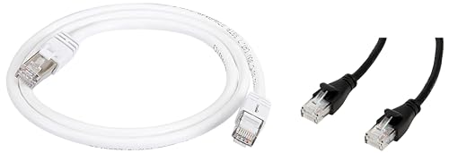 AmazonBasics RJ45 Cat-6 Ethernet Patch/LAN Cable -5Feet (1.5Meters)