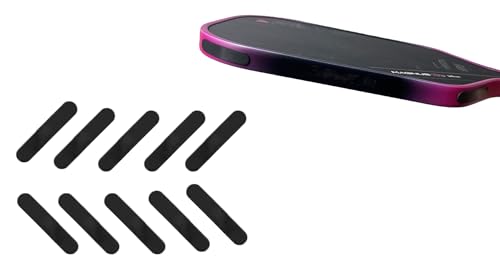 Pickle Gear Pickleball Weighted Tungsten Racquet Tape Non-Toxic Various thickenss (9mm Width 10 Piece precut)