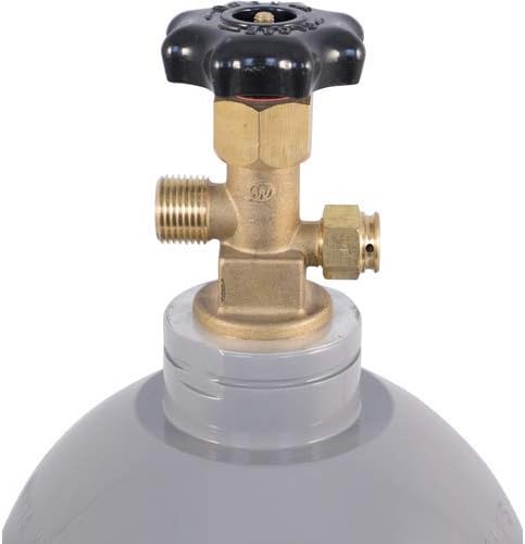 Miniatura 2 de Kegland Tanque de CO2  Aluminio  10 lb  Vacío