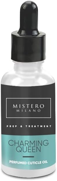 Mistero Milano Geparfumeerd, nagelriemverwijderaar, nagelolie, huidverzorging, vochtinbrengende crème, met één pipet, Charming Queen 15 ml