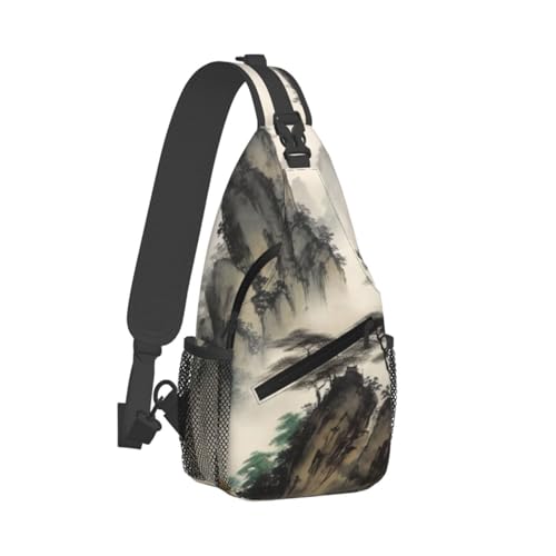 Bolso Cruzado Hombre Esligna Bandolera Estilo Pintura miniatura 3