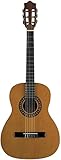 Farbe der Gitarre: naturbraun Voggenreiter Konzertgitarre 4/4 naturbraun inkl. Tasche, Buch + CD, Tuner, Plektrum