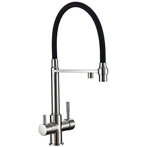 Filtre à eau 3 voies pour éliminer le calcaire via robinet cuisine