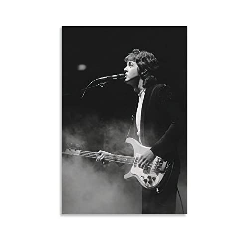LWFBH Toile Peinture Paul McCartney Photo Print Modern Family Bedroom Decor 60 * 90cm sans Cadre - Les Beatles, Paul McCartney, John Lennon, RIngo Starr, George Harrison LWFBH Toile Peinture Paul McCartney Photo Print Modern Family Bedroom Decor 60 * 90cm sans Cadre
