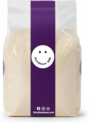 GoodnessUAE Almond Powder 500g Vegan Natural Powder Form for Baking Smoothies and Desserts