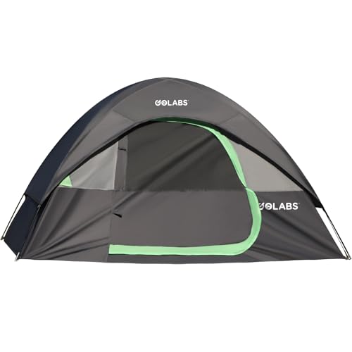 Golabs CT1 2 Person Camping Tent, Easy Set Up in