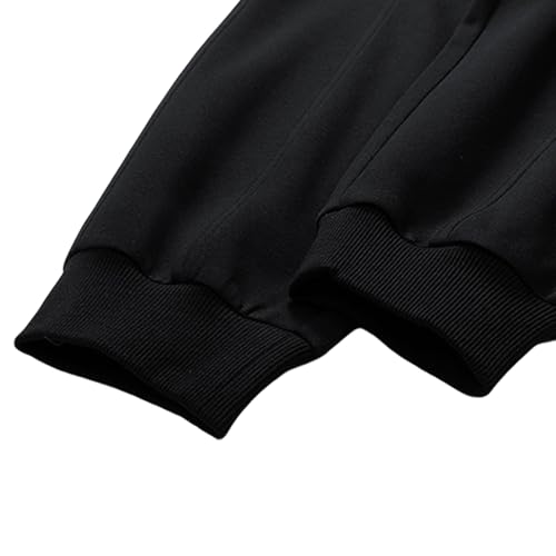 Pantalon de survêtement long droit homme en tissu léger pour le sport