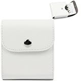 富士フイルム チェキ アルバム インスタックス ミニ 防水 Pu レザー 写真収納袋 ポーチポケット 誕生日 プレゼント（白）