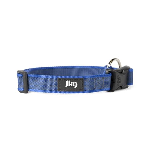 JULIUS K-9 225CG-B Color & Gray Halsband, 25mm*39-65 cm, verstellbar, blau-grau, 25 mm (39-65 cm)