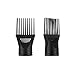 Hair Dryer Diffuser Professional Hairdressing Wind Blow Cover Comb Attachment Nozzle Black Hair styling tool
